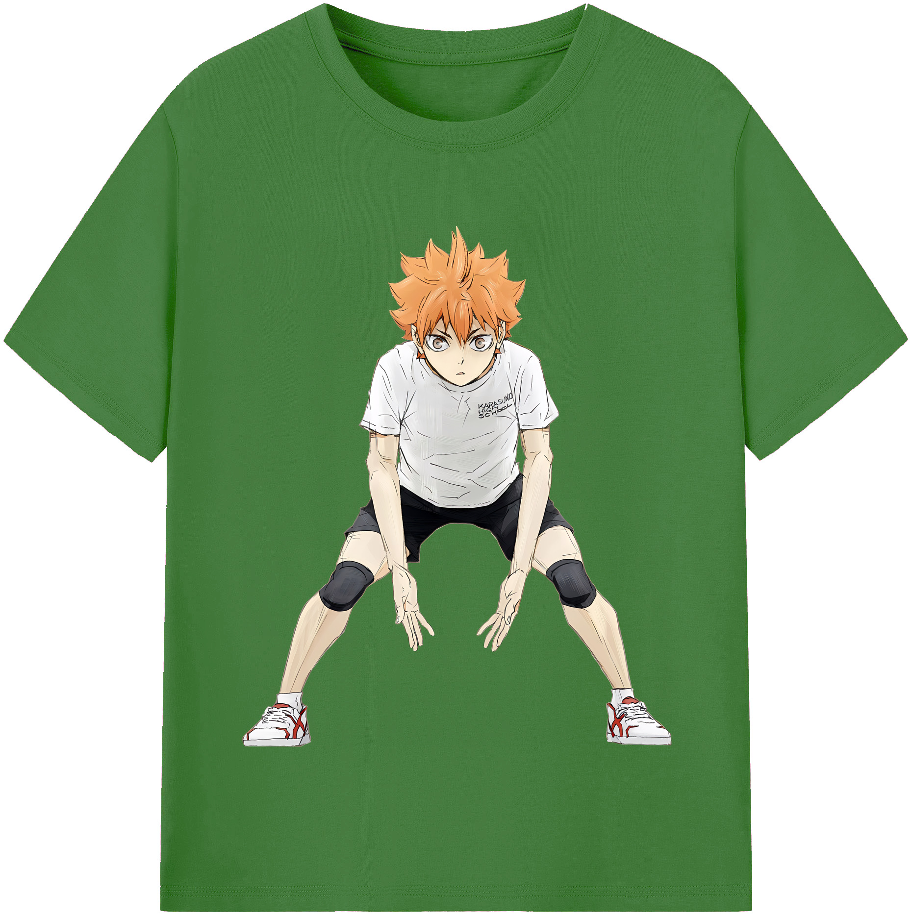 （画像用） ハイキュー!! Haikyu!! レディースカジュアルプリントTシャツ（綿100％）